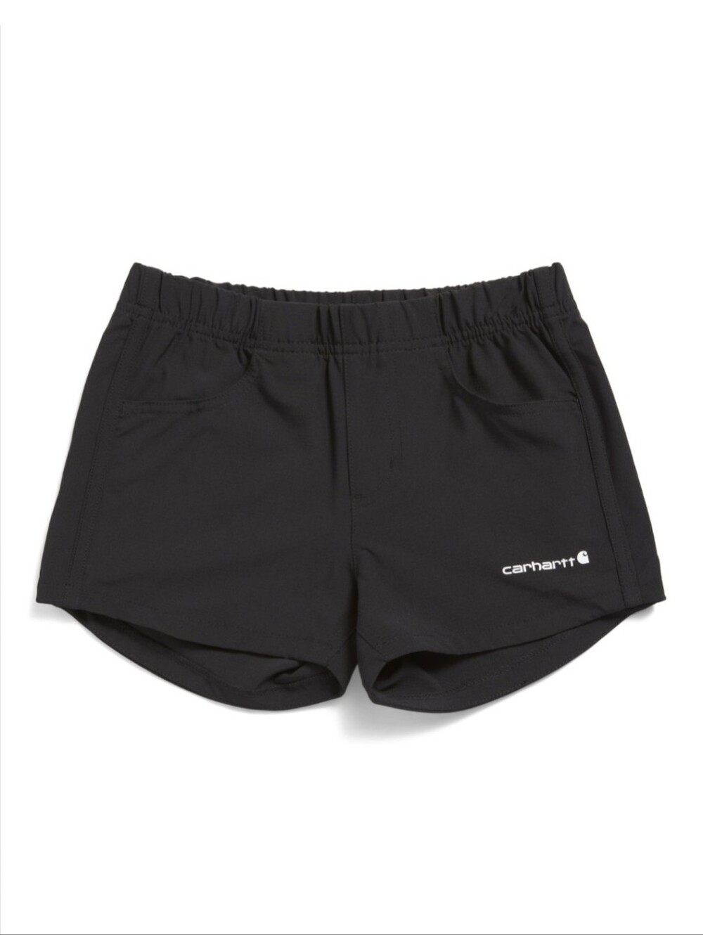 Carhartt Black Elastic-Waist Shorts NWT